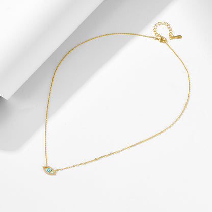Evil Eye Women's Necklace Clavicle Chain