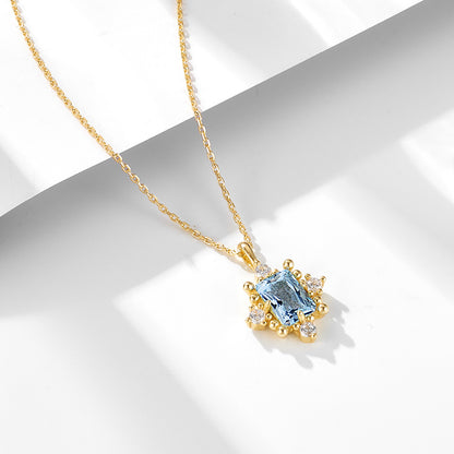 Material: Silver
Processing: Gemstone
Shape: Geometric
Chain Style: Cross Chain
Multi-layer: No
Pendant Material: Silver
Circumference: 21cm (inclusive) - 50cm (inclusive)
Color: Gold
Purity: 925 Silver
Popular Elements: Quadrilateral
Style: European and American
Weight: 3g
Precious Metal Quality: 3g
Material Purity: 925 Silver
Style Classification: Fashion Commuter
Applicable People: Women
Popular Elements Classification: Geometric
